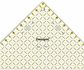 Omnigrid - 45 grader Half square triangle