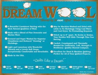 Quilters Dream Wool